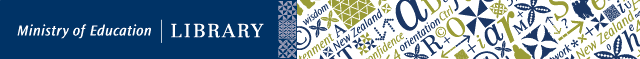 Ministry of Education Library services web banner Ministry of Education Library services web banner