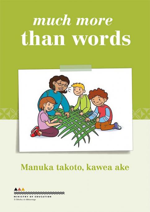 Cover page for Much More than Words booklet