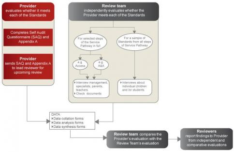 Review process diagram in detail