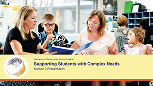Supporting students with complex needs Module 3 Presentation cover image Supporting students with complex needs Module 3 Presentation cover image