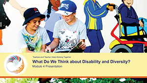 What do we think about disability and diversity? Module 4 Presentation cover image What do we think about disability and diversity? Module 4 Presentation cover image