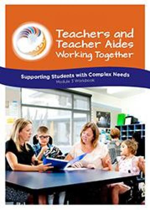 Supporting students with complex needs Module 3 workbook cover image